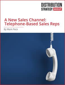 A New Sales Channel: Telephone-Based Sales Reps